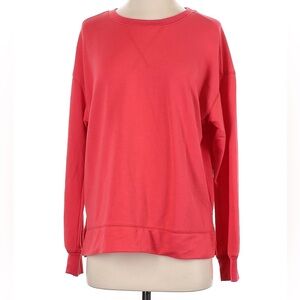 Joyspun Red Pullover Long Sleeve Size Small